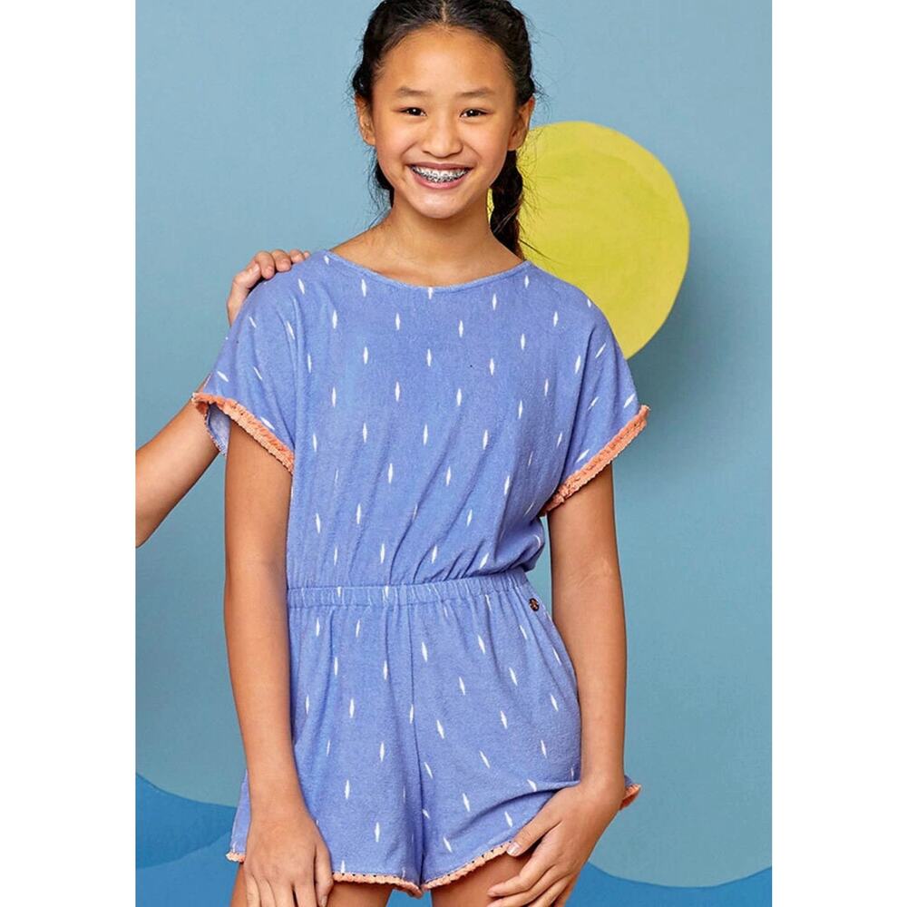 Matilda Jane Shallows Coverup Romper - Size 8